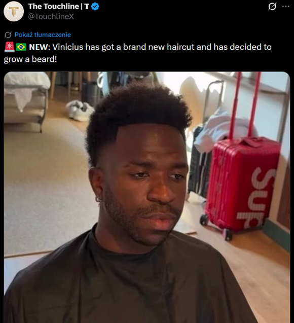 Vinicius Junior i jego ''NOWY WYGLĄD'' po Mistrzostwach Świata :D